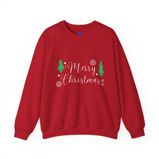 TTI Merry Christmas Crewneck Sweatshirt - Red