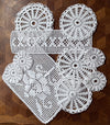 Hand-Made Crochet White Set